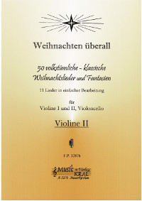 Weihnachten überall, Violine II,(Streich-Trio)